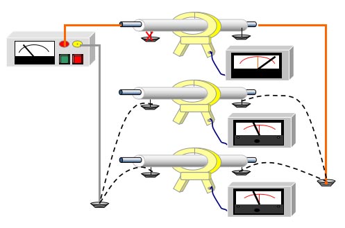 電纜識別儀原理圖
